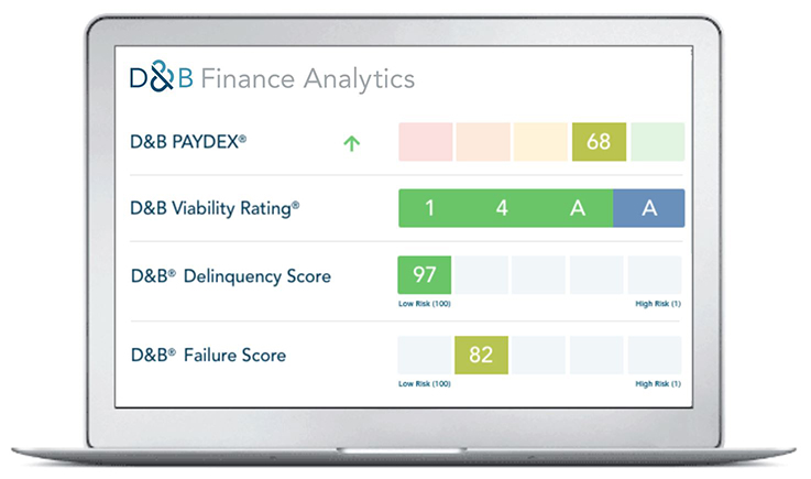 D&B Finance Analytics Infographic